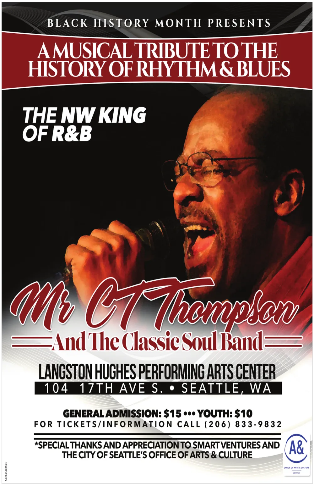 CT Thompson performance flyer